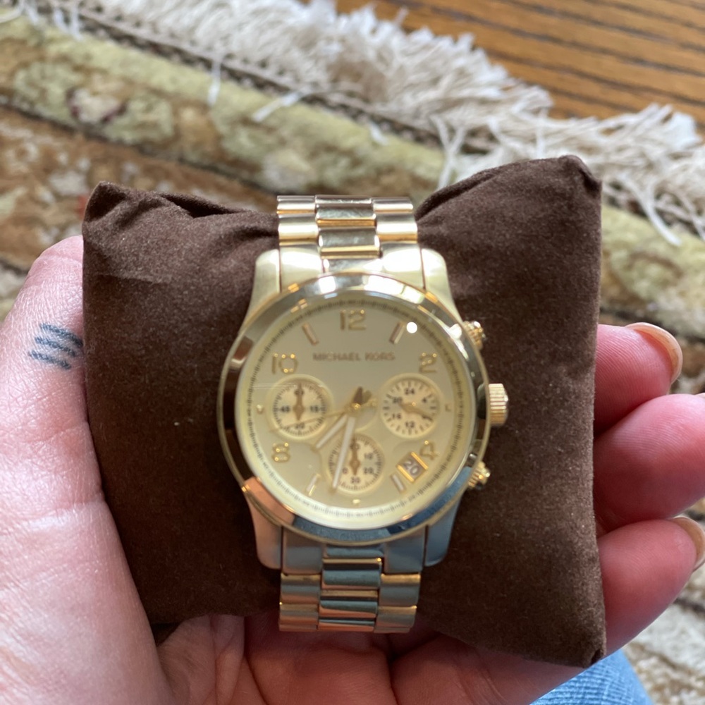Michael Kors Original Gold Watch! - Gem